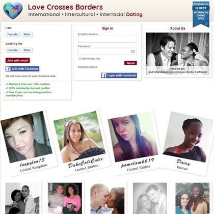Interracial international dating sites